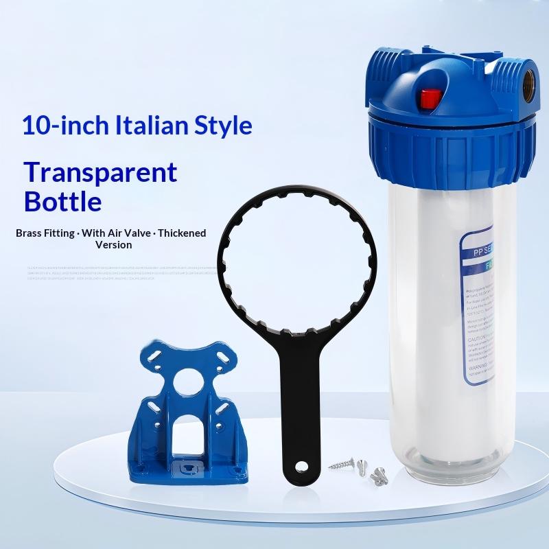 Agriculture Farming Livestock - 10 Inch Italian Transparent Filter Bottle,