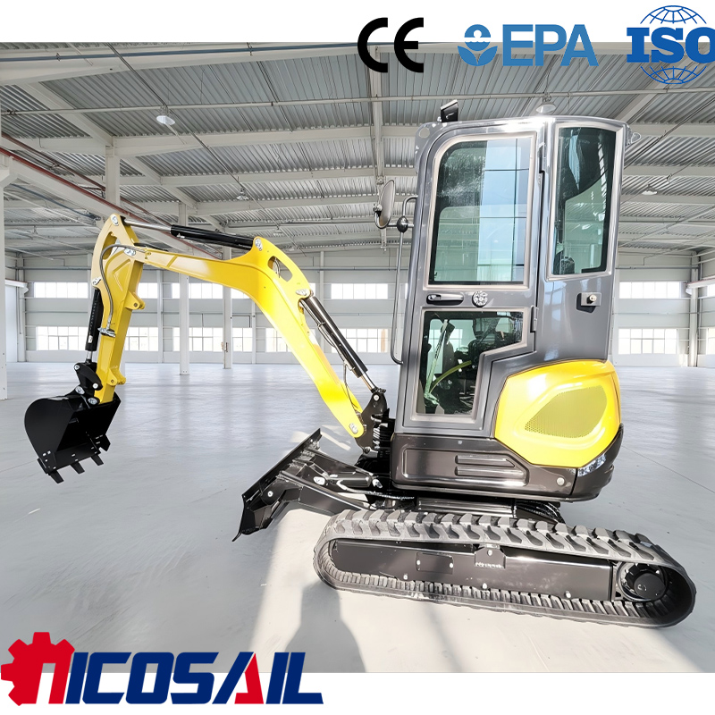 Agriculture Farming Services - Nicosail 2.5 Ton Multifunctional Mini Excavator