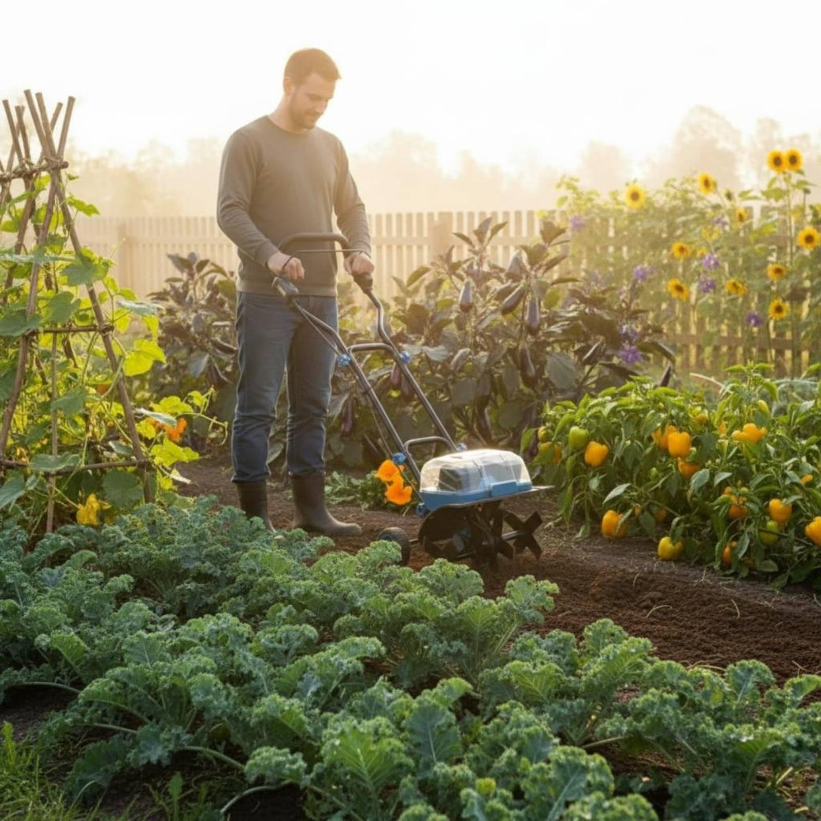 40V Tiller Multi-Functional Wa - огляд і ціна Farming Farmer