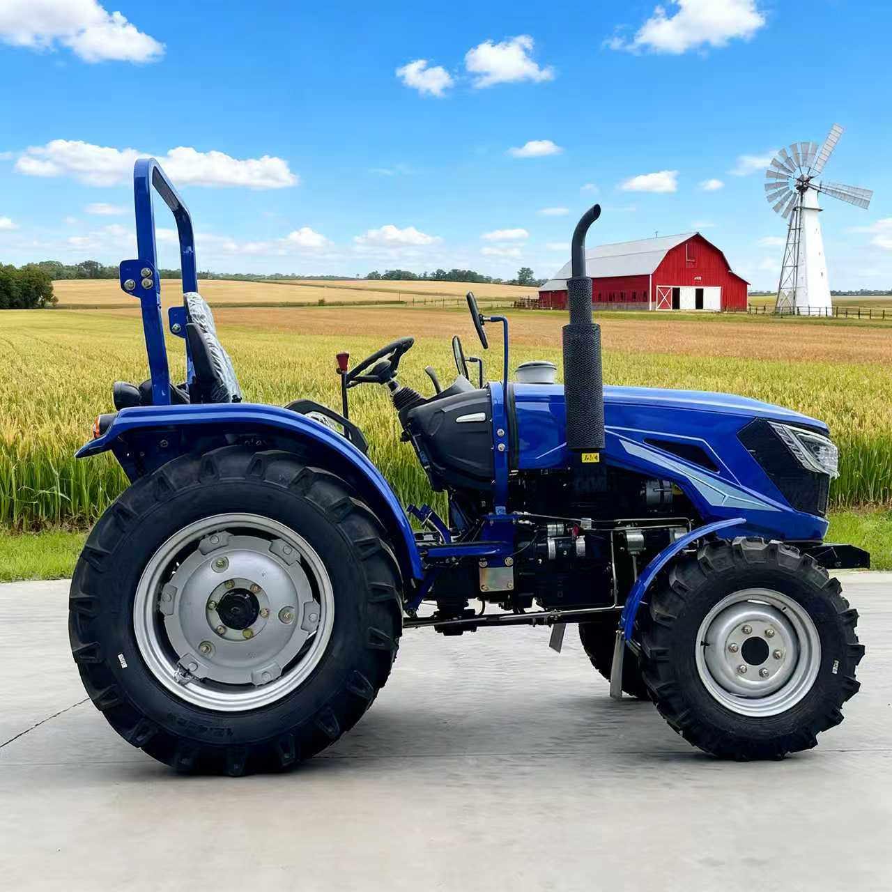 Free Shipping 4WD Farm Tractor - огляд і ціна Agriculture Farming Working