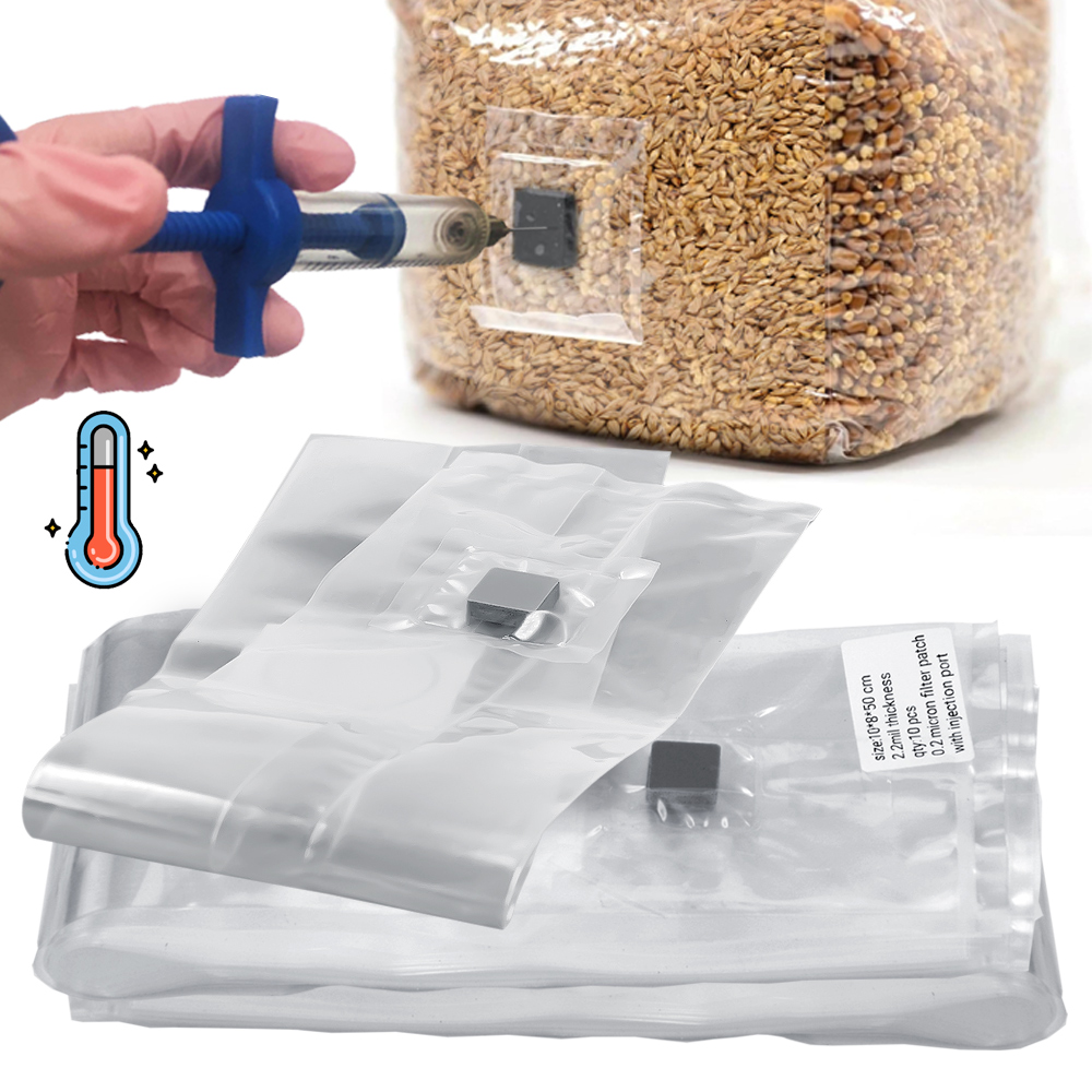 PP 6 Mil Sterilized Grain Bag  - огляд і ціна Mushroom Spawn Bag