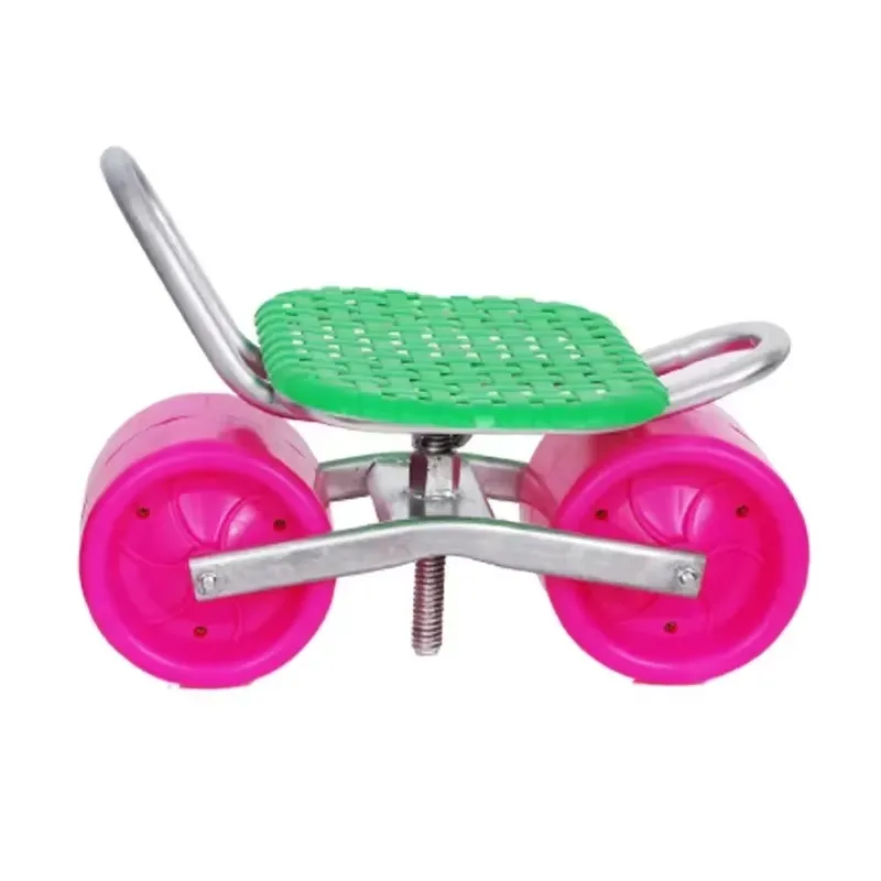 Adjustable Height Rolling Stoo - огляд і ціна Agriculture Farming Working