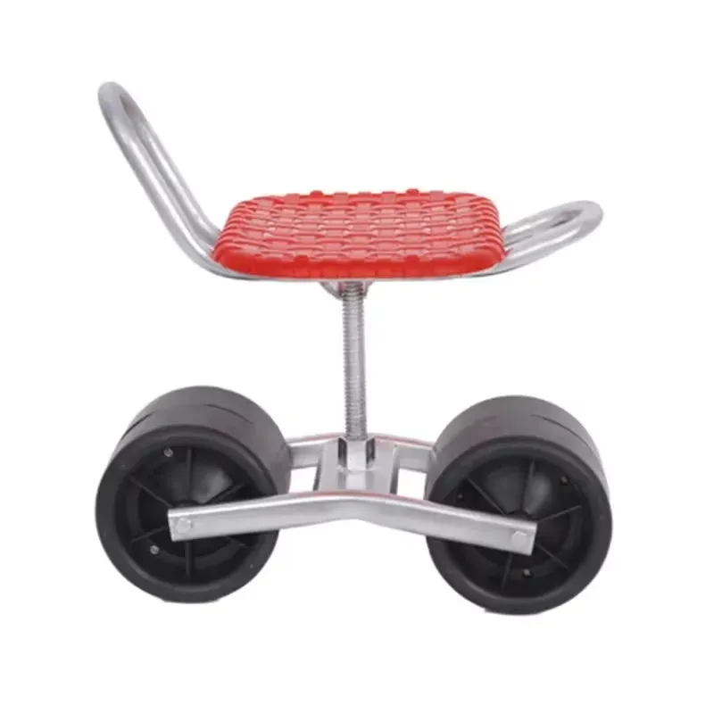 Adjustable Height Rolling Stoo - огляд і ціна Agriculture Farming Working