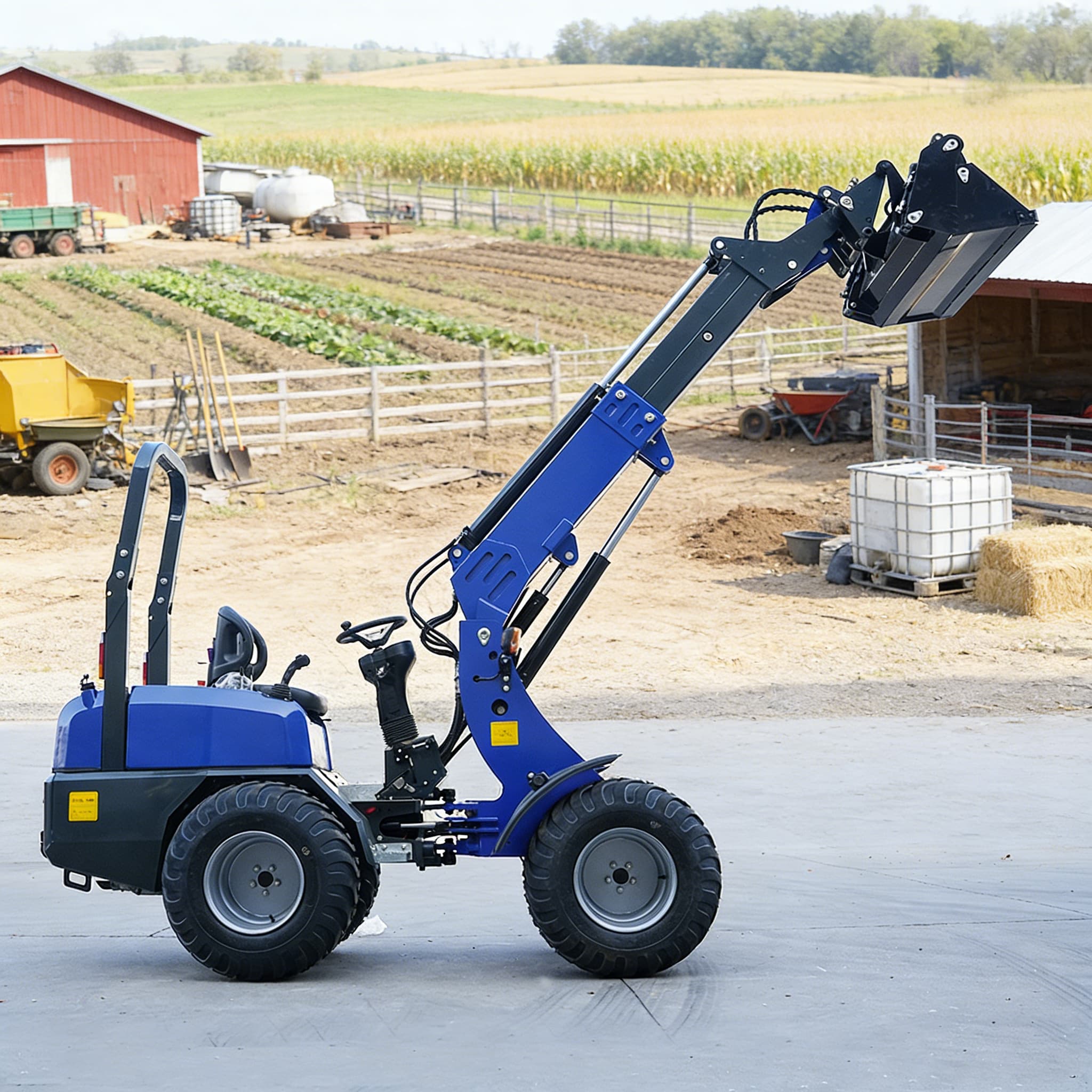 High Performance 4x4 Mini Whee - огляд і ціна Agriculture Farming Working