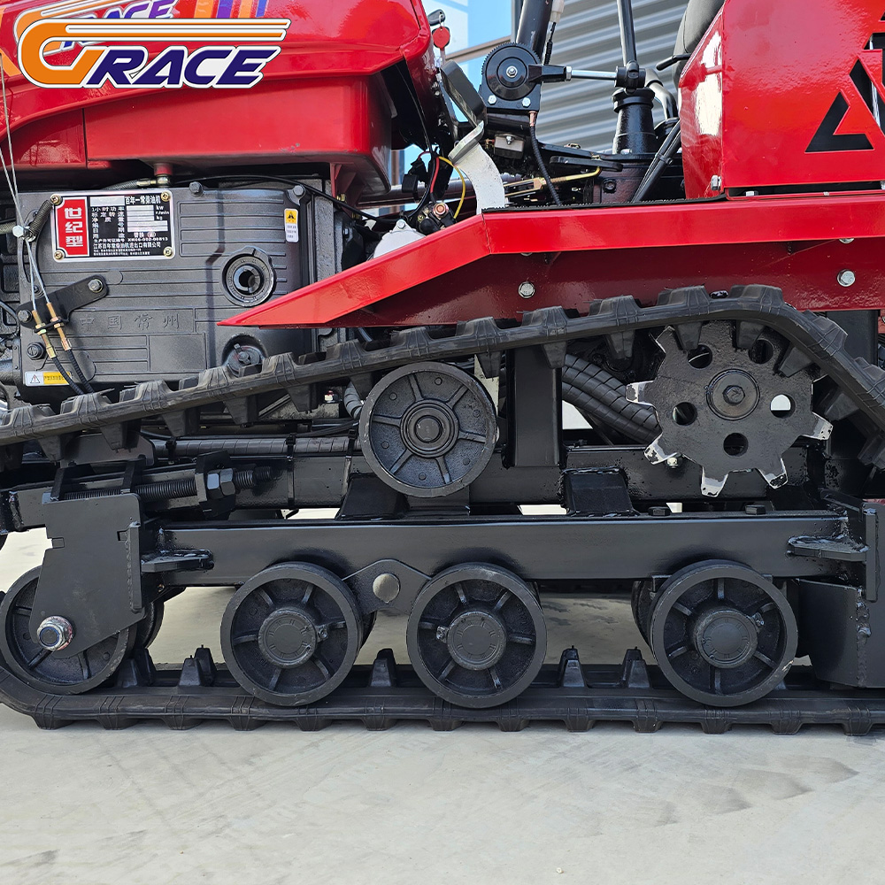 Multifunctional Crawler Tracto - огляд і ціна Agriculture Farming Working