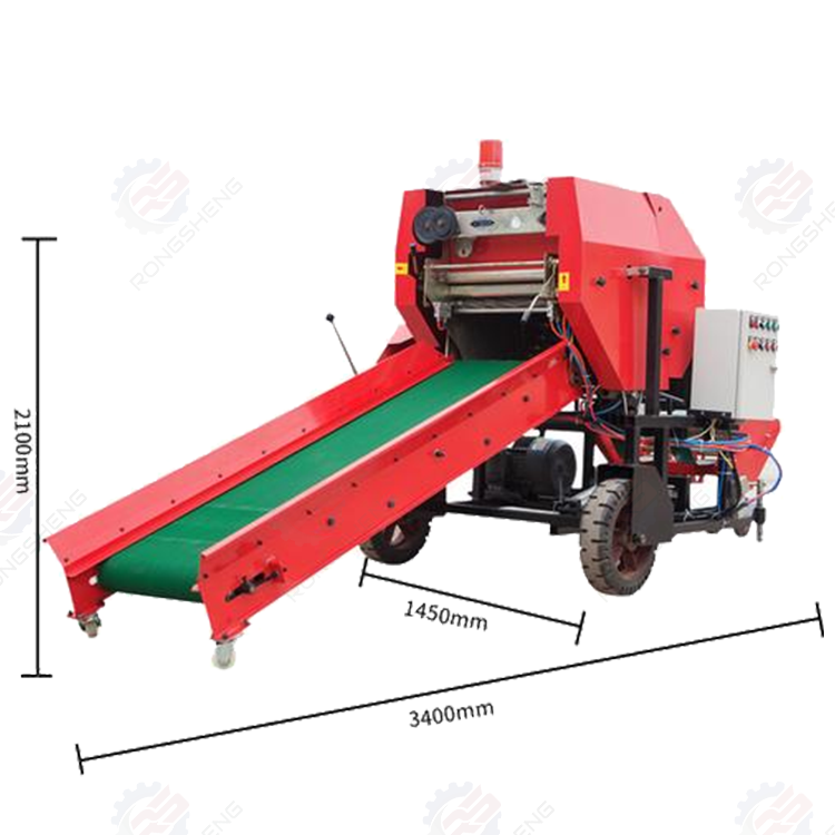 Mobile Integrated Silage Baler - огляд і ціна Agriculture Farming Process