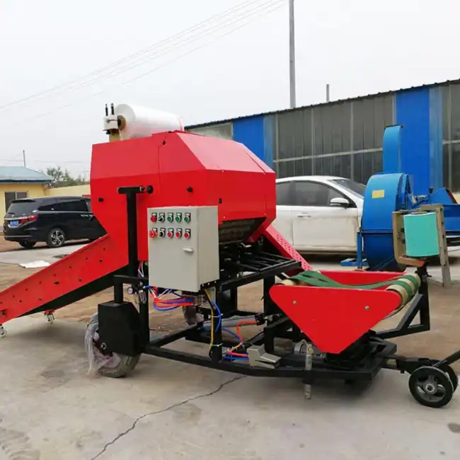 Mobile Integrated Silage Baler - огляд і ціна Agriculture Farming Process